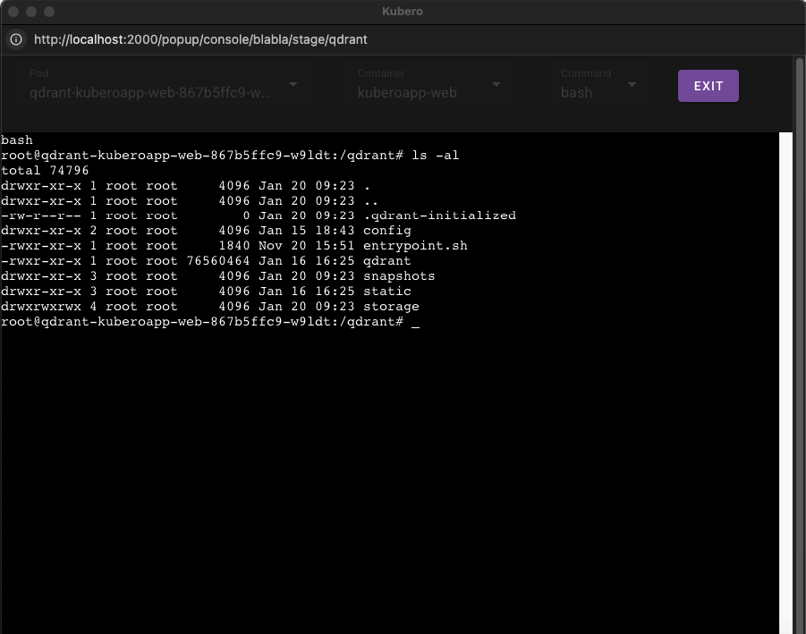Webconsole